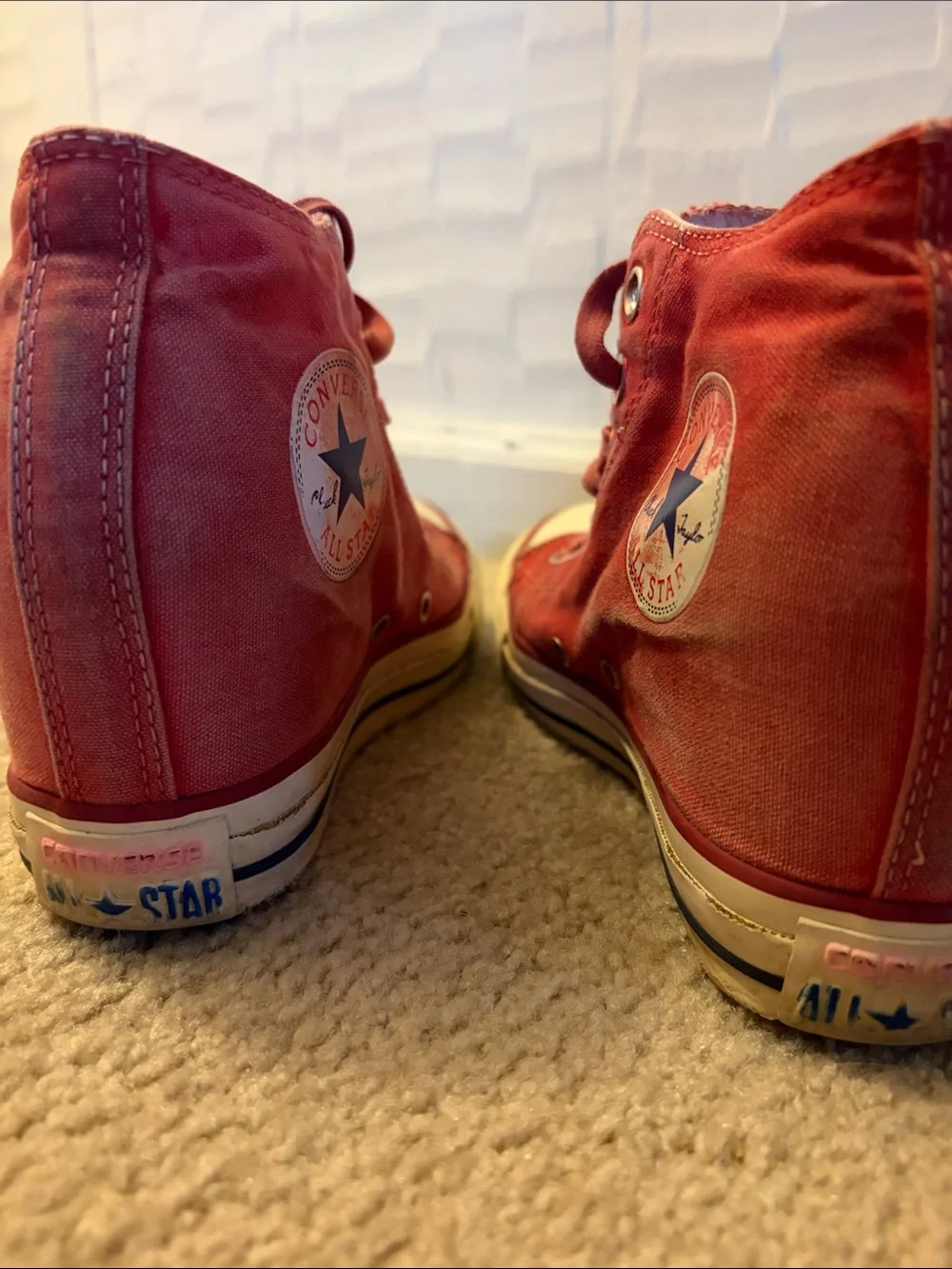 Converse Chuck Taylor All Star Lux Hidden Wedge Sneakers - Size 8